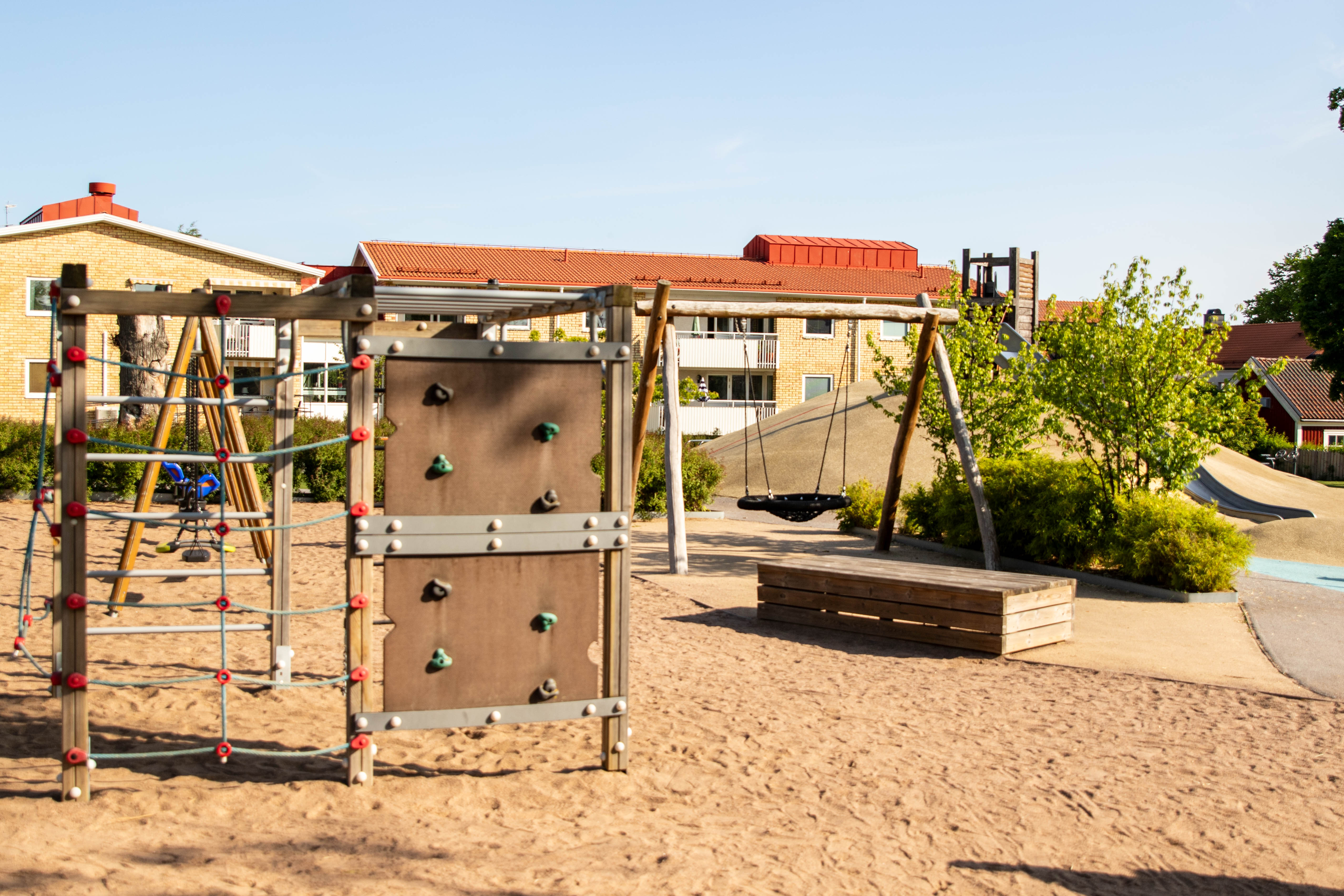 Lekplatsen i Västervik.