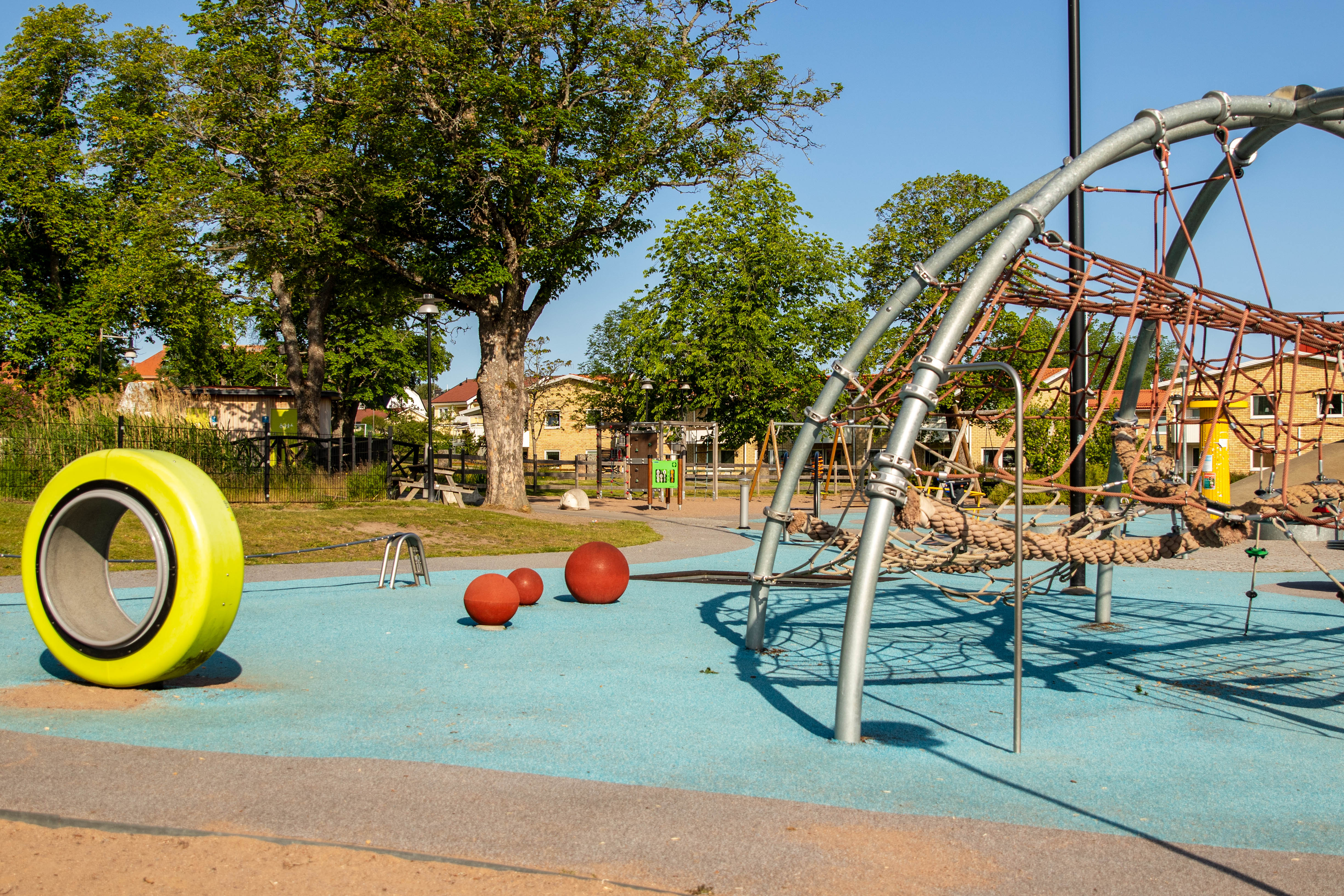 Lekplatsen i Västervik.