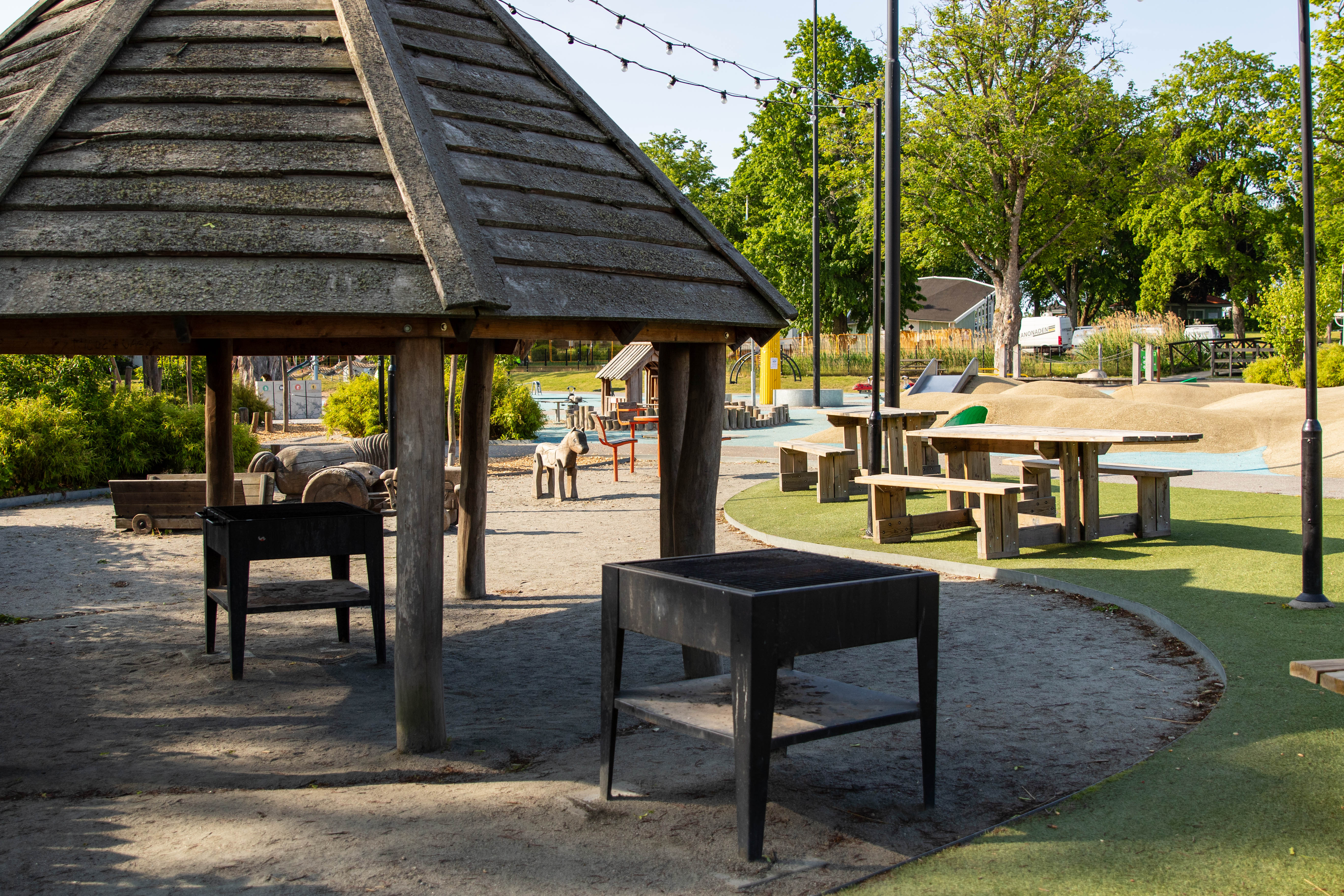 Lekplatsen i Västervik.