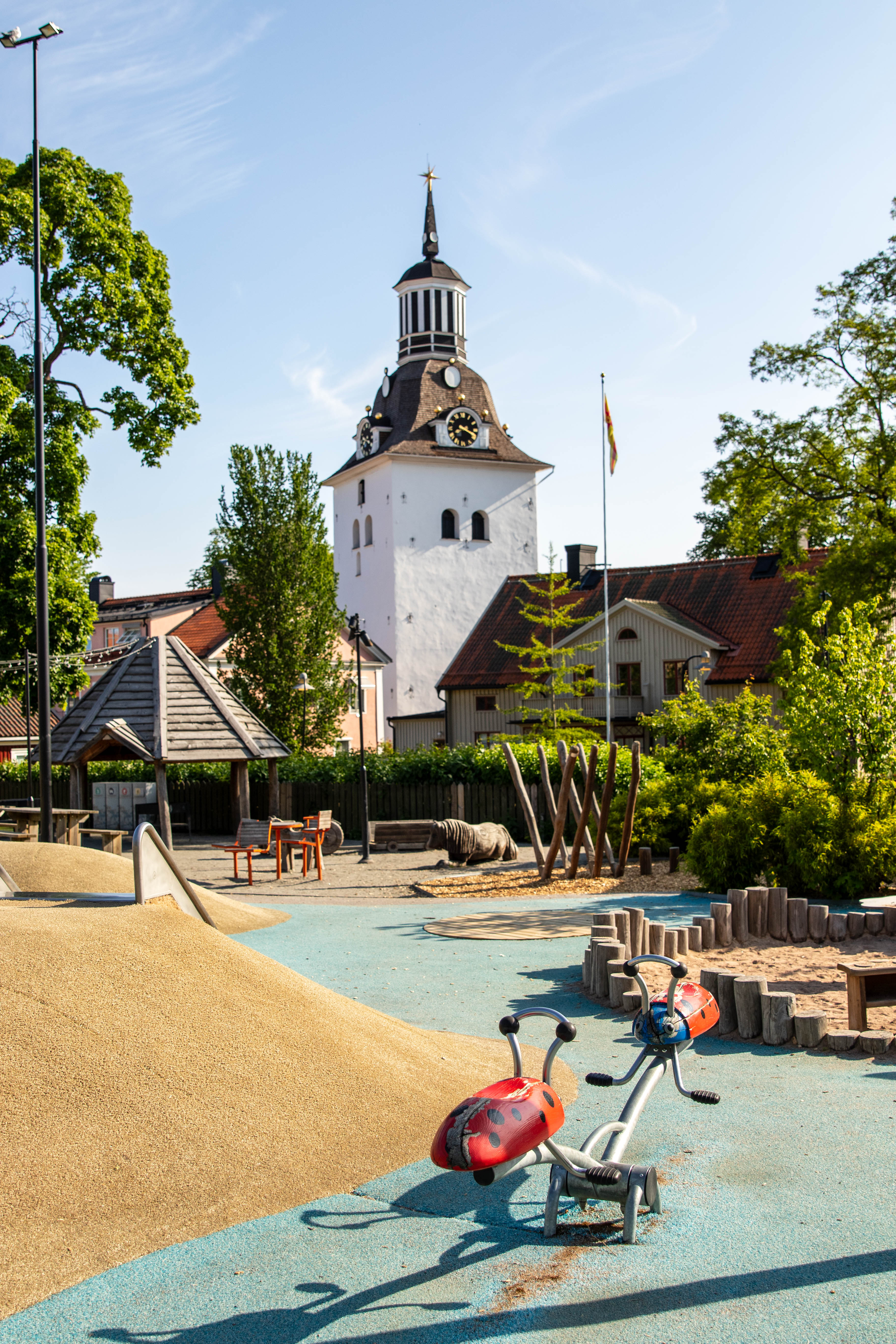 Lekplatsen i Västervik.