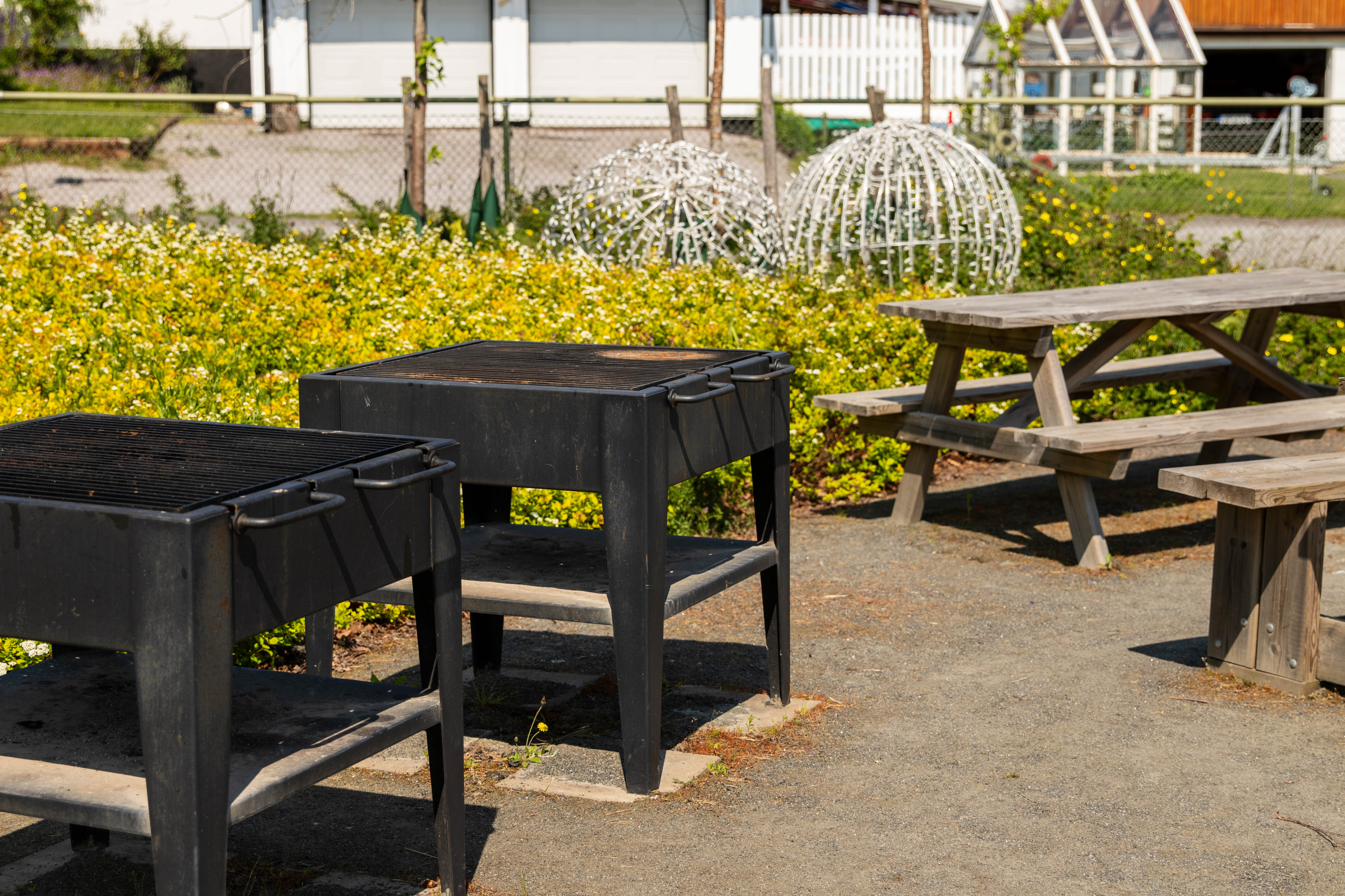 Lekplatsen i Gunnebo.