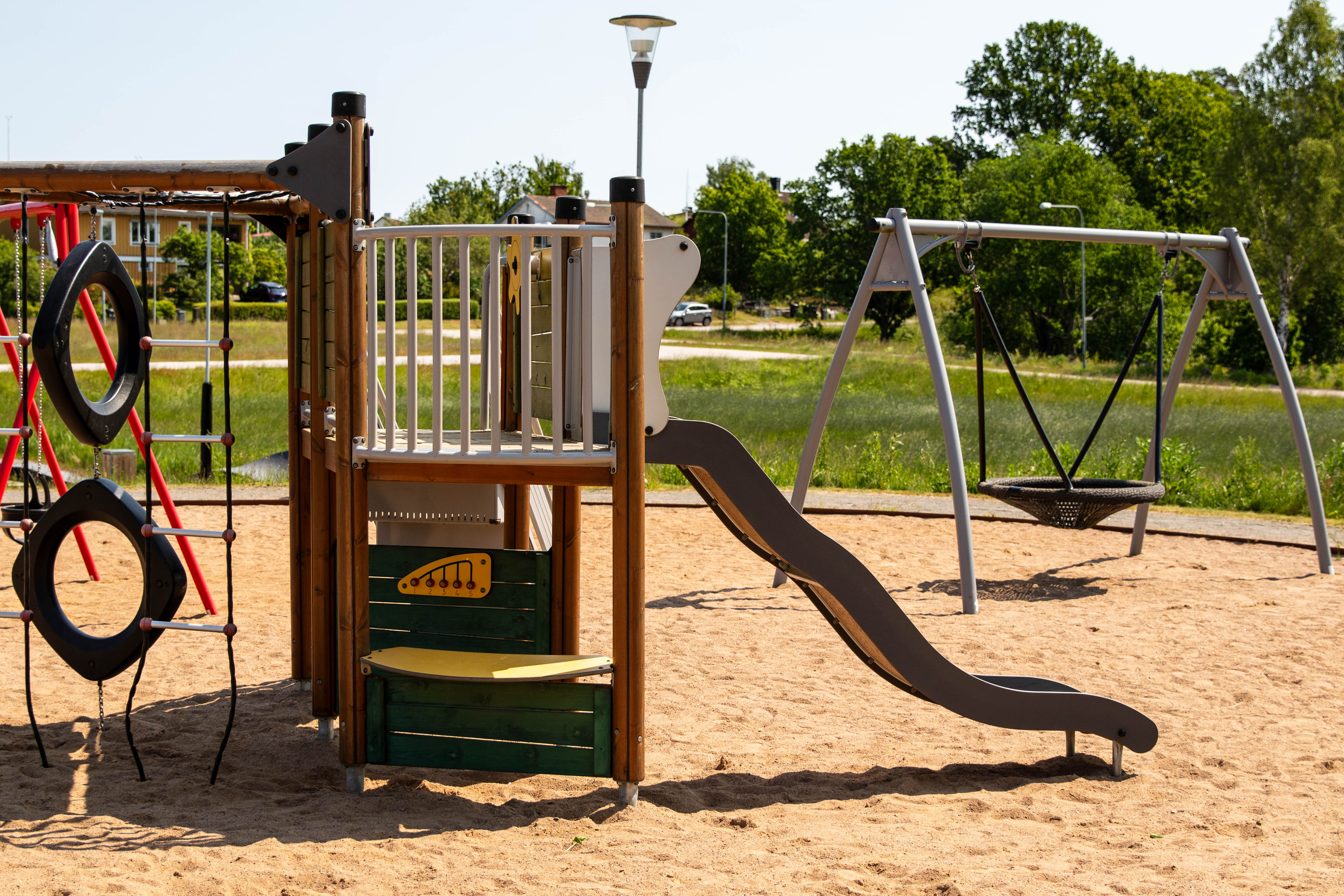 Lekplatsen i Gunnebo.