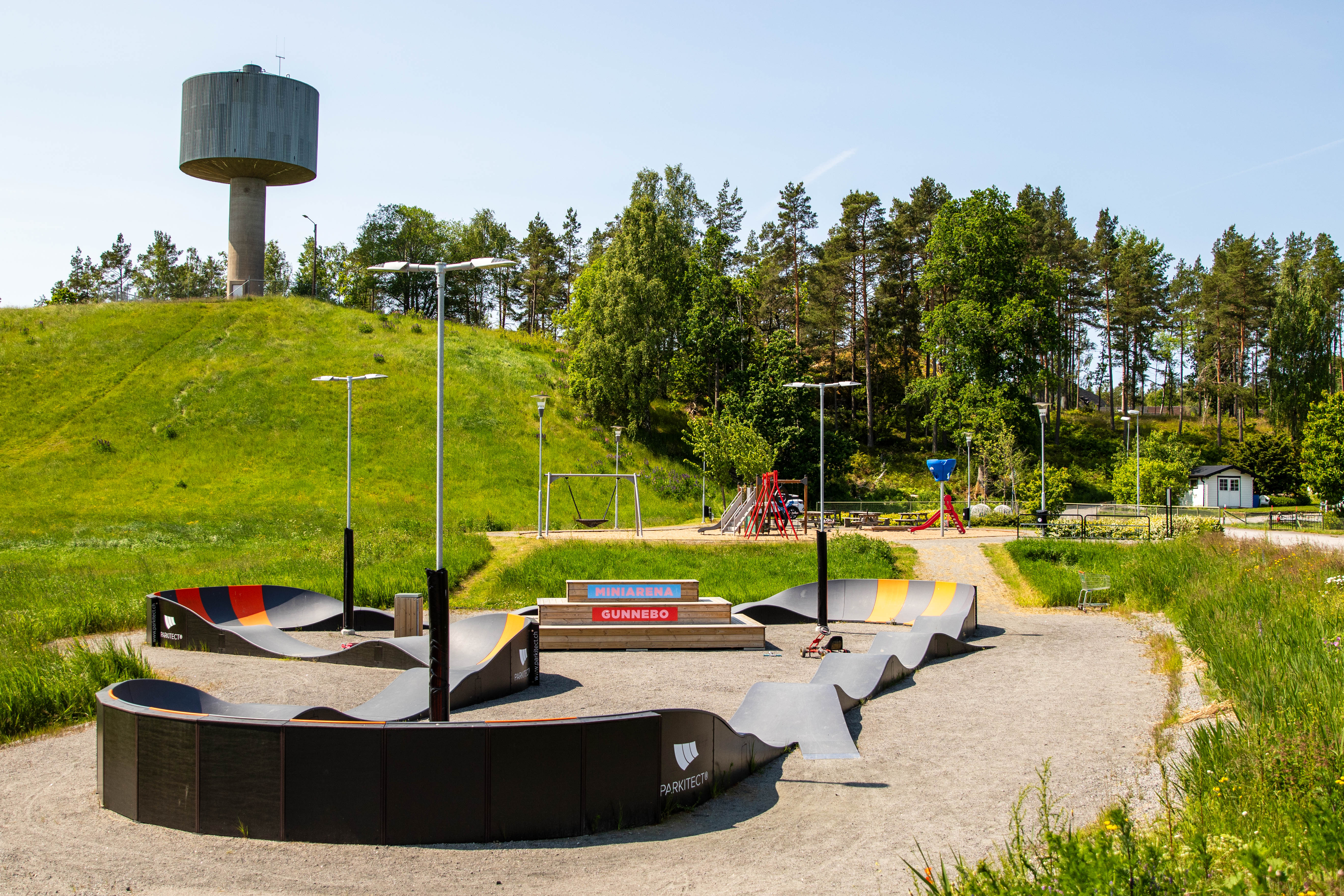 Lekplatsen i Gunnebo.