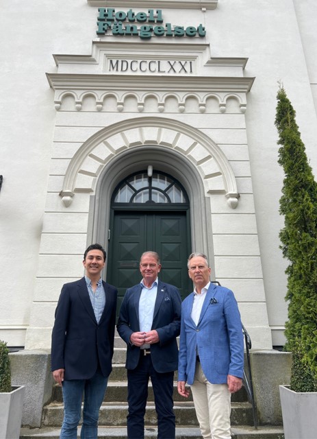 Företagsbesök på hotell Fängelset i Västervik. 