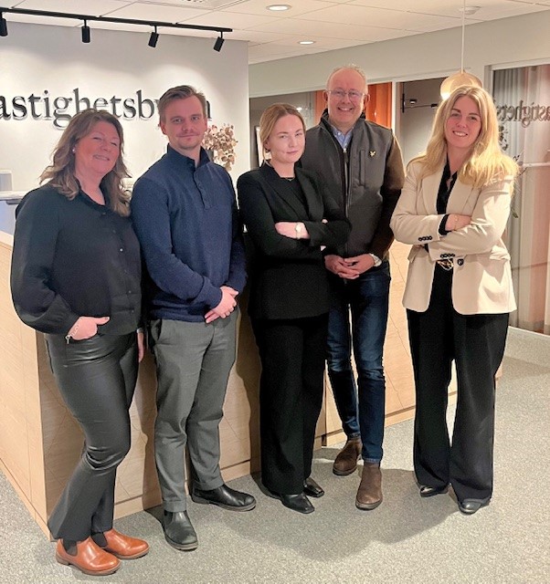 Företagsbesök på Fastighetsbyrån i Västervik. 