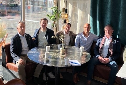 Företagsbesök hos gänget på Guldkant. 