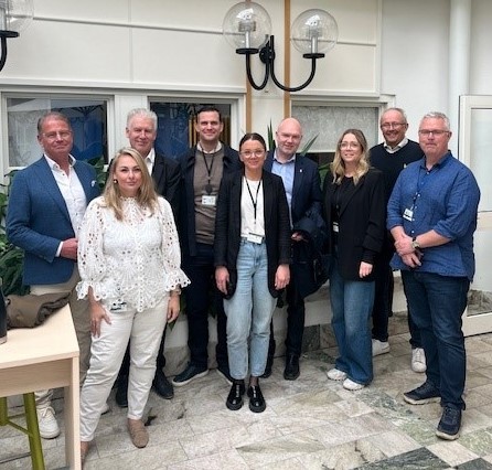 Företagsbesök på Skatteverket. 