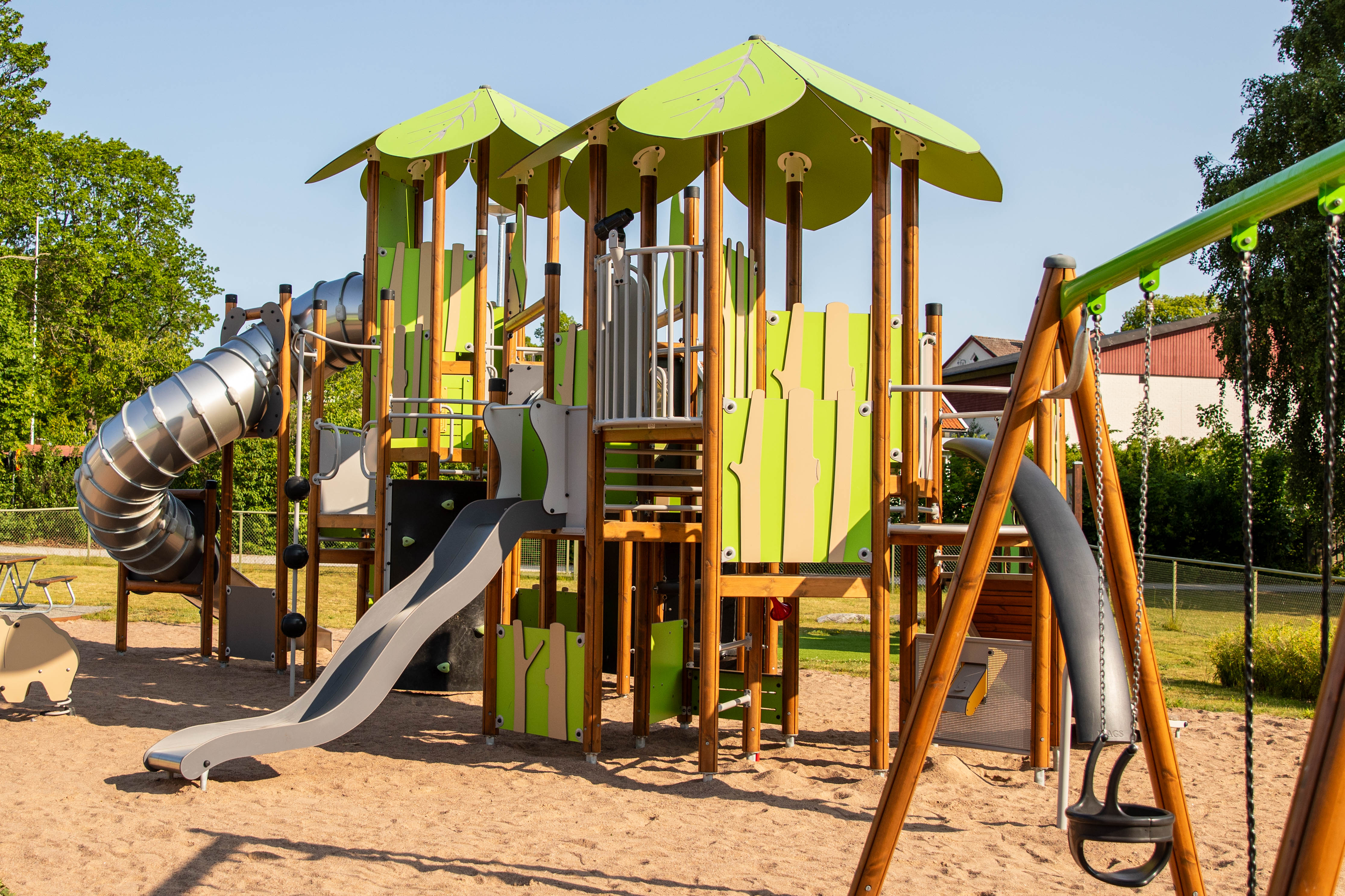 Lekplatsen i Loftahammar.