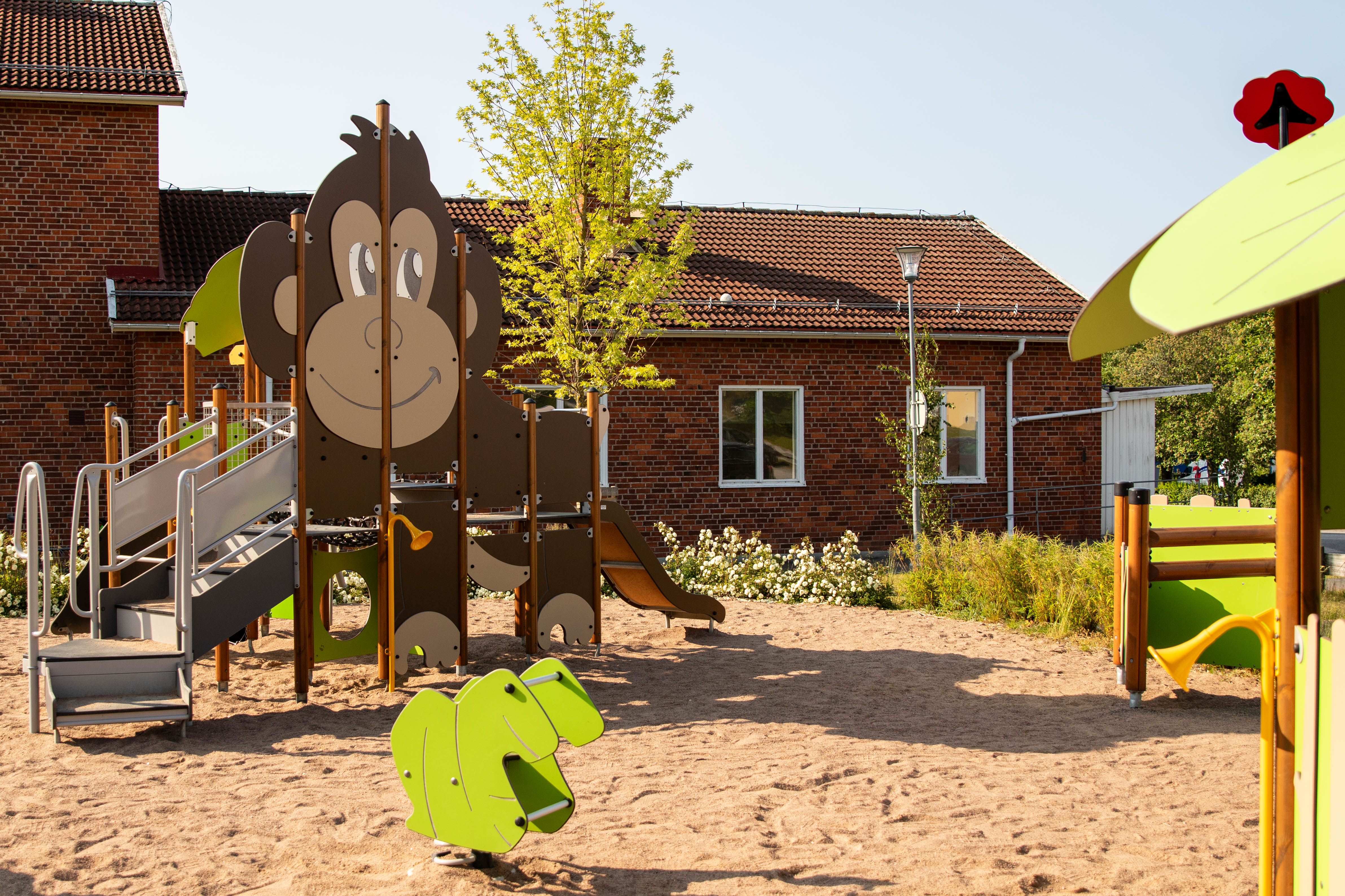 Lekplatsen i Loftahammar.