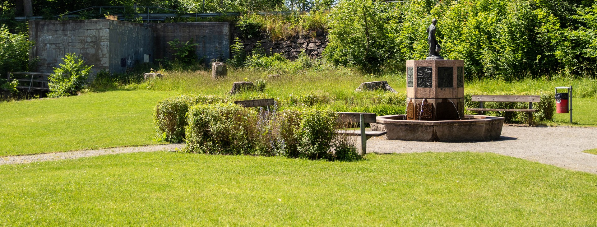 Bruksparken i Ankarsrum.