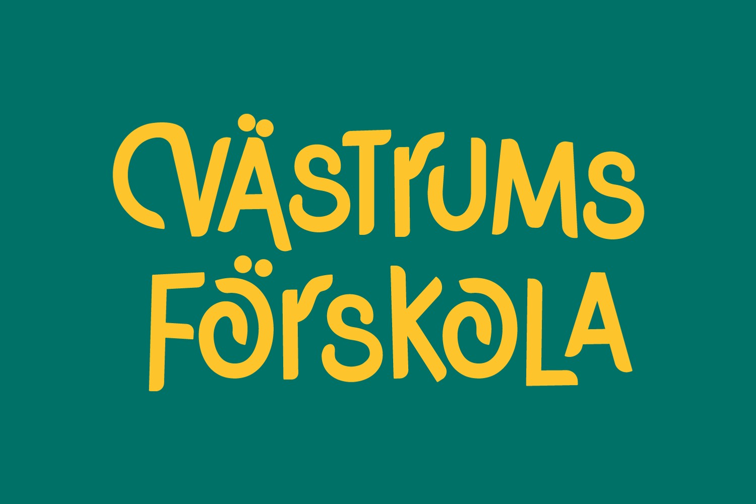 Logga för Västrums förskola.