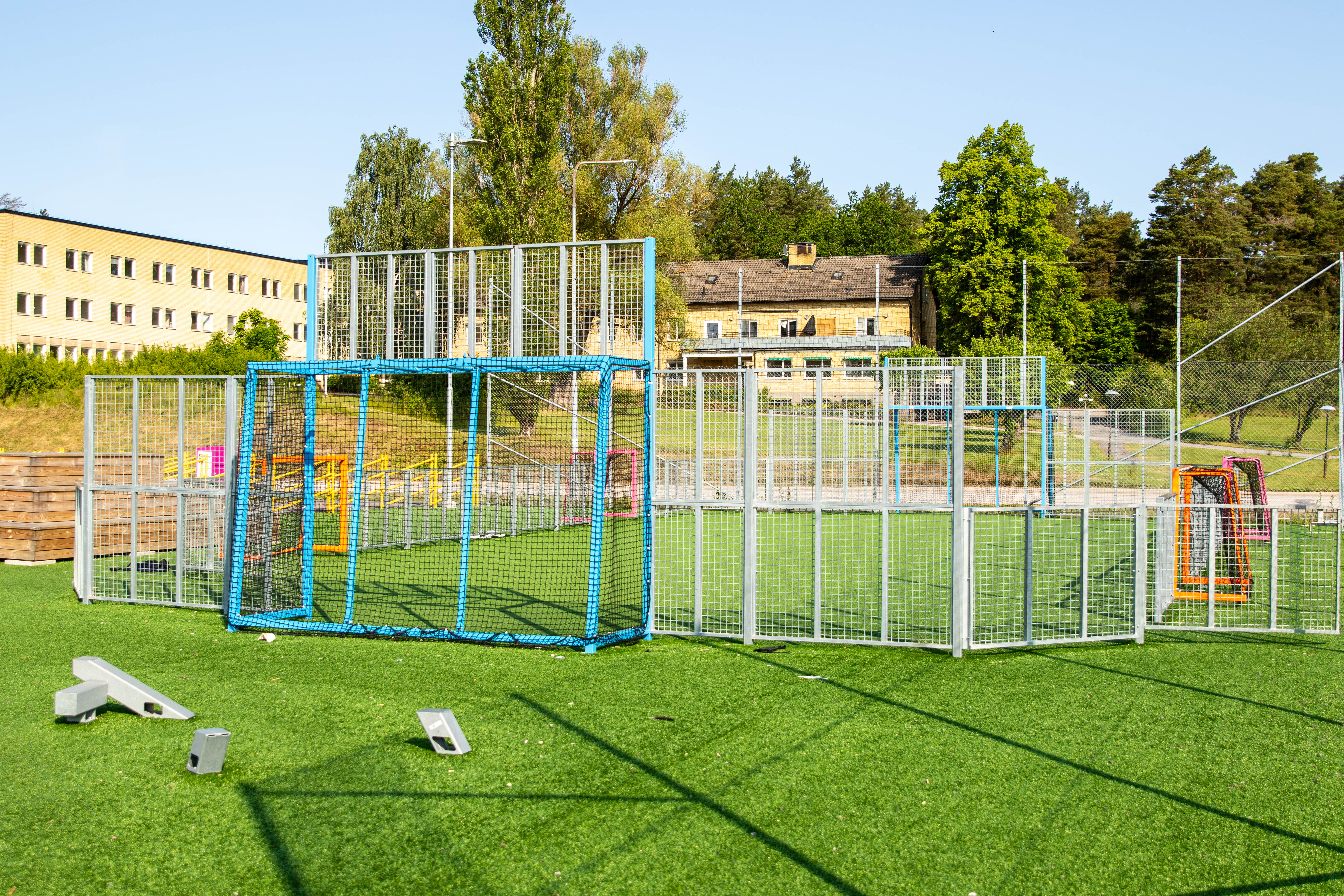 Lekplatsen i Gamleby.