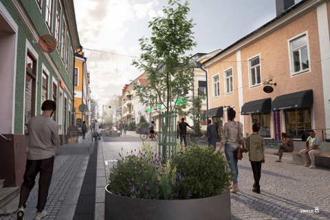 Storgatan – en trivsam gata med utrymme för umgänge