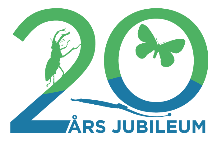 logotype naturum Västervik 20-års jubileum.