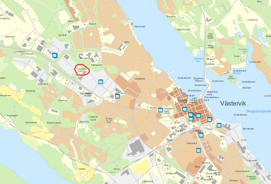 Djurkyrkogårdskarta