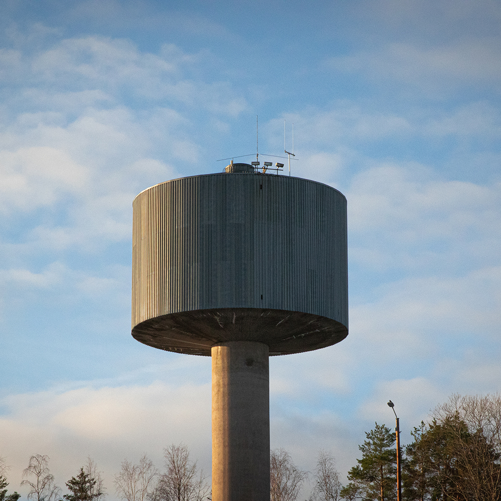 bild på vattentornet i Gunnebo