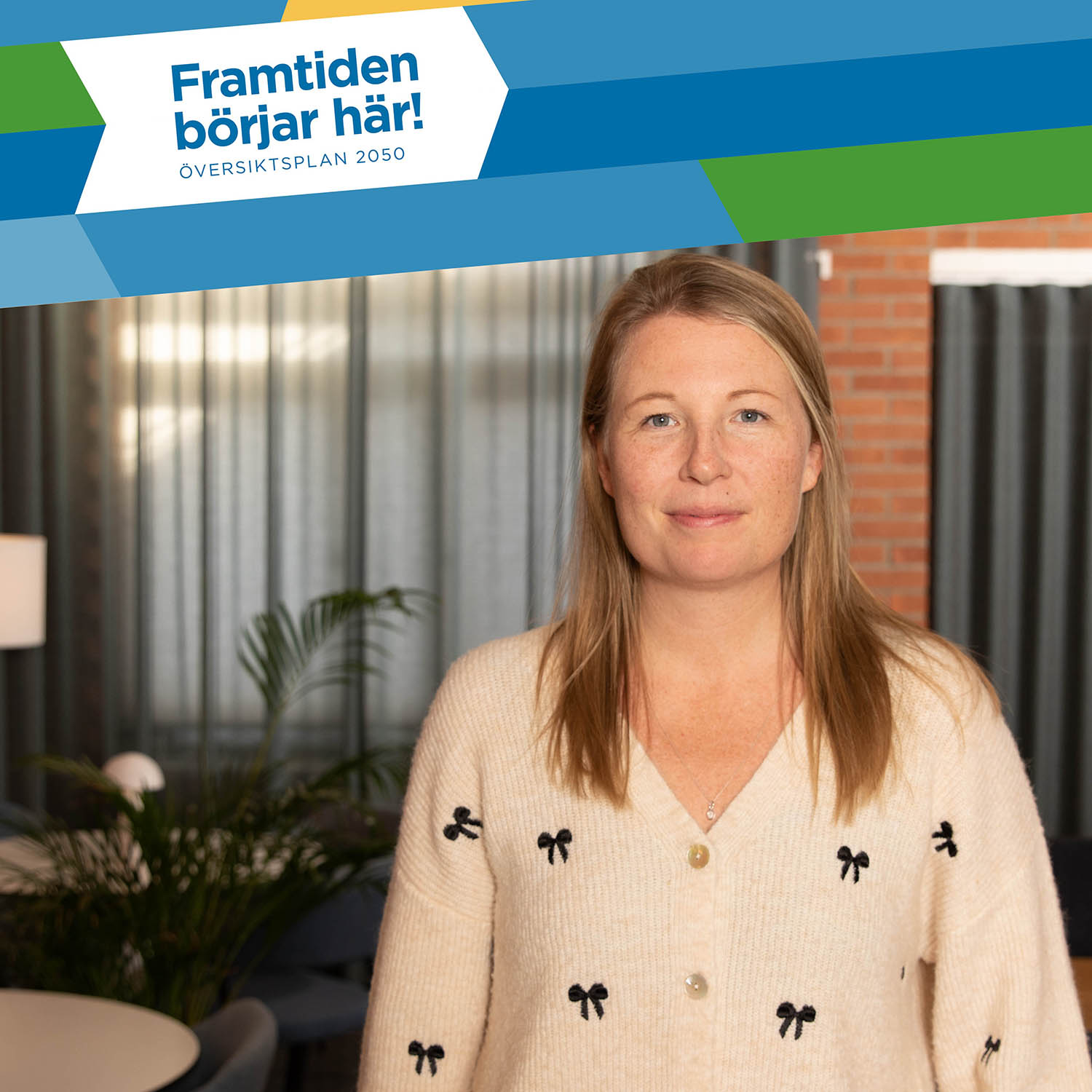 bild på Maria Bolin, projektledare ÖP2050