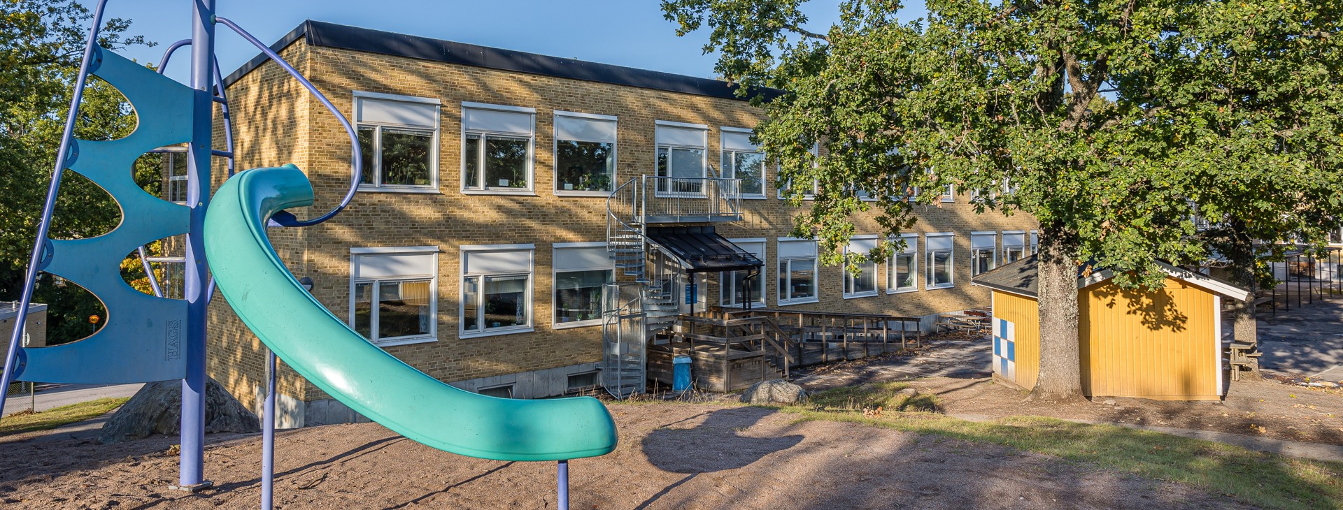 Överrumsskolans skolgård