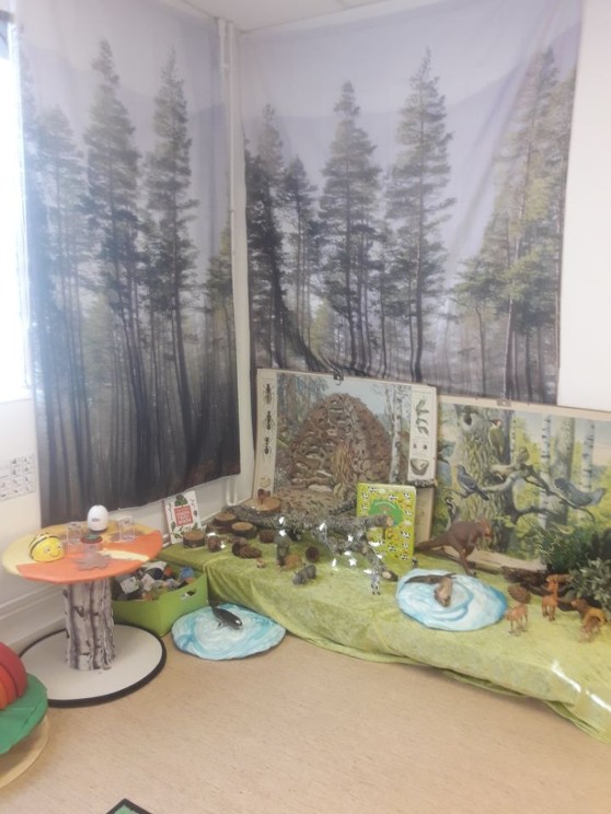 Förskolan Gunnebo interiör Pedagogisk miljö