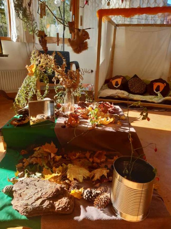 Förskolan Gunnebo interiör Pedagogisk miljö