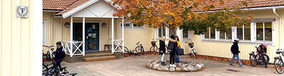Näktergalens skola i Västervik Barn utanför Näktergalens skola